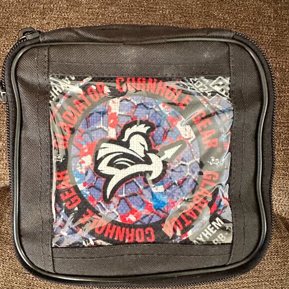 Gladiator Cornhole Gear 2024 Mayhem Pro Bags (4) & Sidekick carrying case - Picture 4 of 4